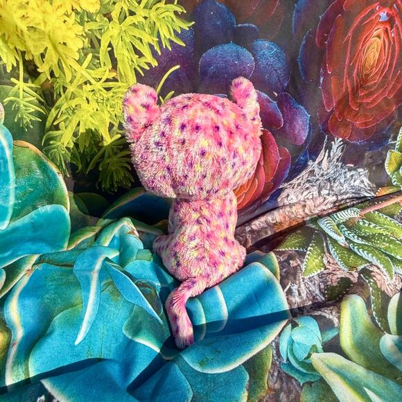 Beanie Boo Sophie Cat - Regular Size, Rainbow Plush Cat, Euc, Ty Collectible - Picture 3 of 4